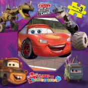 Portada DISNEY CARS AVENTURAS EN EL CAMINO MI PRIMER LIBRO DE ROMPECABEZAS