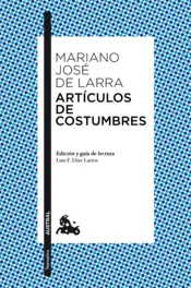 Portada Artículos de costumbres