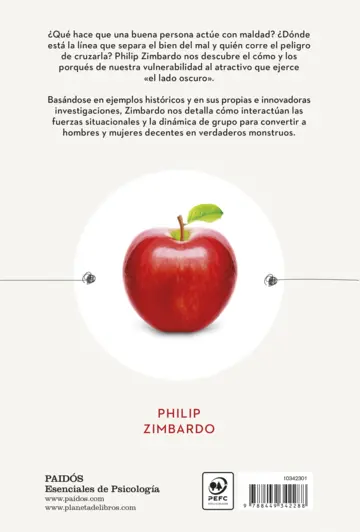 Contraportada El efecto Lucifer