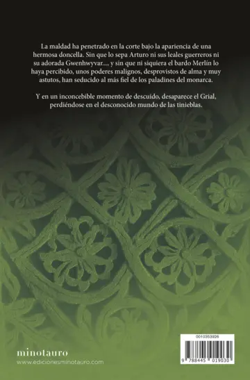 Contraportada Ciclo Pendragon nº 05/06 Grial