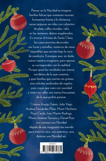 Contraportada Una Navidad así