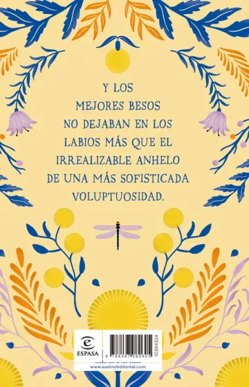 Contraportada Madame Bovary. Edición limitada con cantos decorados