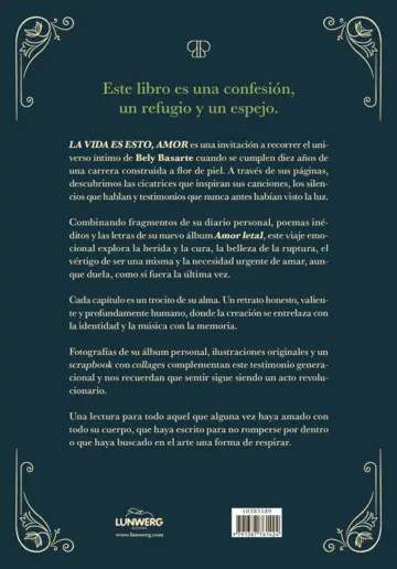 Contraportada La vida es esto, amor