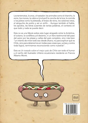Contraportada Tratado sobre el mejor país Chile
