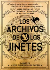 Portada Libro oficial de actividades y pegatinas de Alas de Sangre