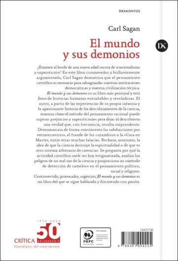 Contraportada El mundo y sus demonios