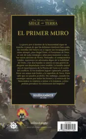 Miniatura contraportada The Horus Heresy: Siege of Terra nº 03 El primer muro