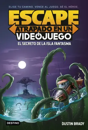 Portada Escape: Atrapado en un videojuego 1. El secreto de la Isla Fantasma