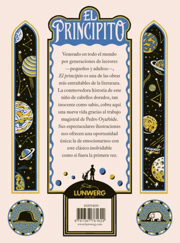 Contraportada El principito (edición rústica)