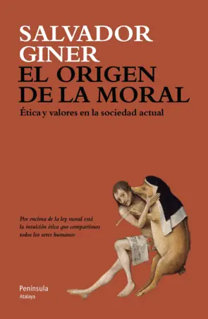 Portada El origen de la moral