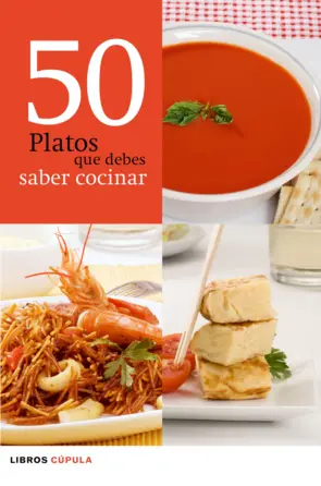 Portada 50 platos que debes saber cocinar