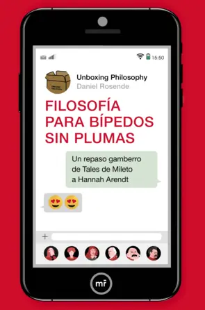 Portada Filosofía para bípedos sin plumas