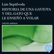 Portada Historia de una gaviota y del gato que le enseñó a volar