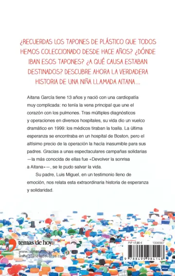 Contraportada Mil millones de tapones