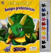 Portada PREHISTORIC PALS POSTER PAINT BOOK