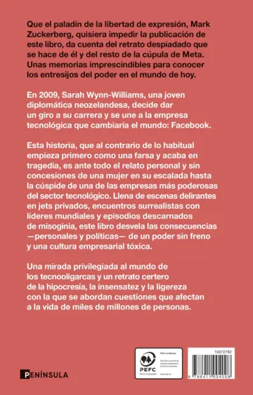 Contraportada Los irresponsables