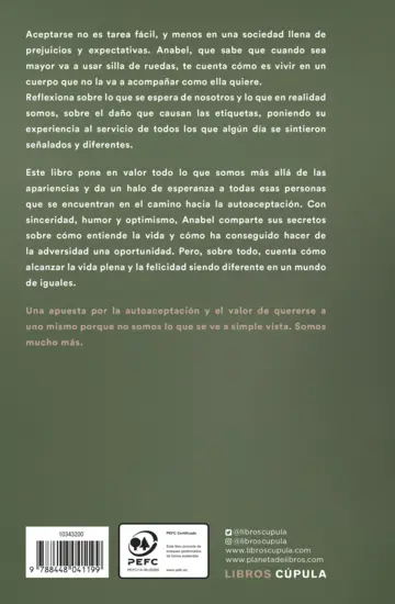 Contraportada No soy lo que ves