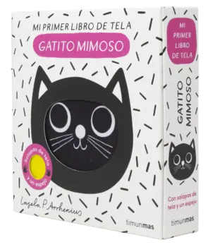 Portada Gatito Mimoso. Mi primer libro de tela