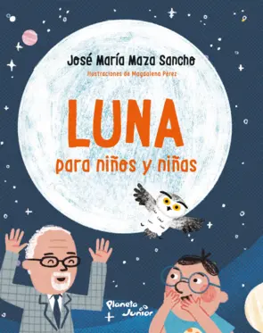 Portada Luna para niños y niñas
