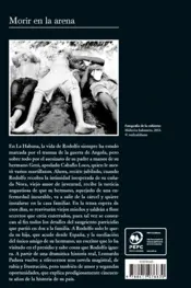 Miniatura contraportada Morir en la arena