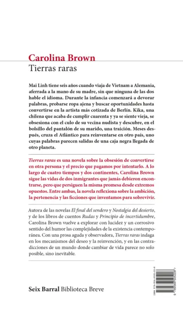 Contraportada Tierras raras