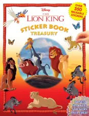 Portada DISNEY LION KING STICKER BOOK TREASURY