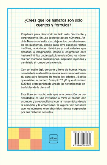 Contraportada Los secretos de los números