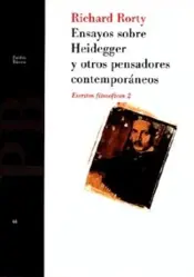 Portada Ensayos sobre Heidegger y otros pensadores contemp