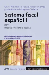 Portada #Sistema fiscal español I_2025