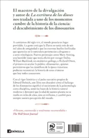 Miniatura contraportada Dinosaurios en la cena