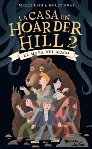Portada La casa en Hoarder Hill 2. El mapa del mago