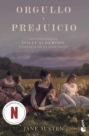 Portada Orgullo y prejuicio. (Edición con cartel de serie)