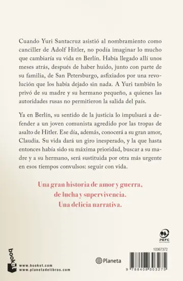 Contraportada Últimos días en Berlín