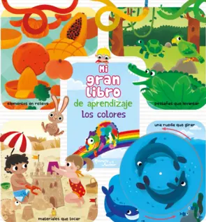 Portada Mi gran libro de aprendizaje. Los colores