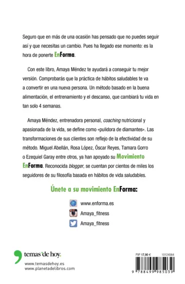 Contraportada Por fin vas a ponerte en forma