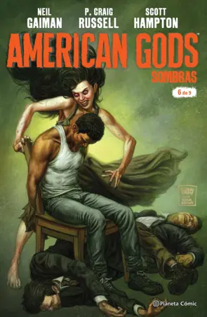 Portada American Gods Sombras nº 06/09