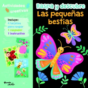 Portada Raspa y descubre: LAS PEQUEÑAS BESTIAS