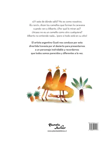 Contraportada El camello Alberto