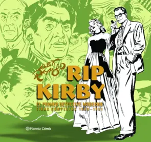 Portada Rip Kirby de Alex Raymond nº 02/04