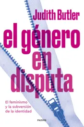 Portada El género en disputa