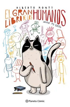 Portada El gran libro de los humanos según mi gato