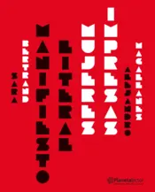 Portada Manifiesto literal: Mujeres impresas