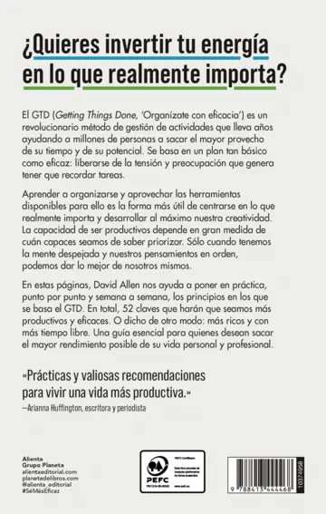 Contraportada Sé más eficaz