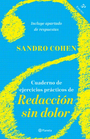 Portada Cuaderno de ejercicios prácticos de Redacción sin dolor (quinta edición)