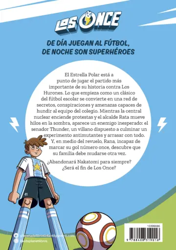 Contraportada Los Once 11. El gol número once
