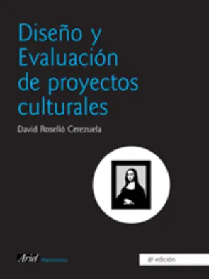 Portada Diseño y evaluación de proyecto culturales