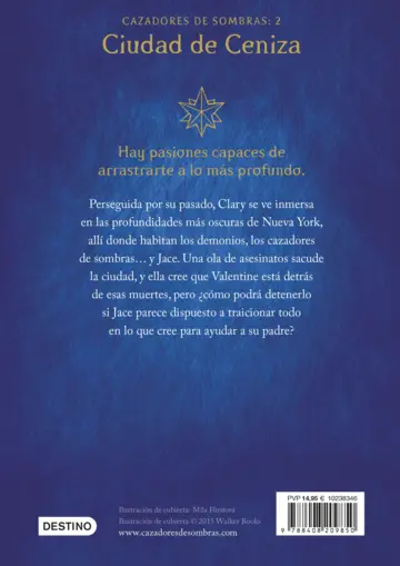 Contraportada Ciudad de Ceniza (nueva presentación)