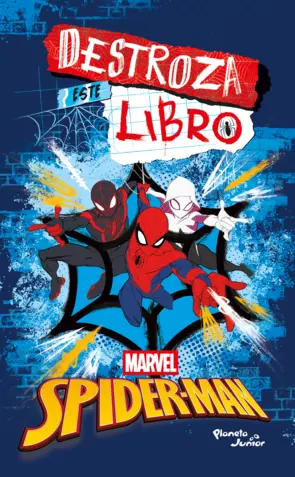 Portada Destroza este libro. Spiderman y el multiverso
