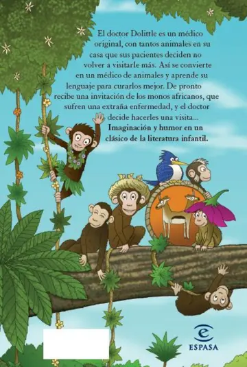 Contraportada La historia del doctor Dolittle