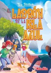 Portada El ladrón de la isla azul